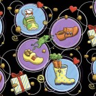 Mice & Frogs / Muisjes & Kikkers - BLACK